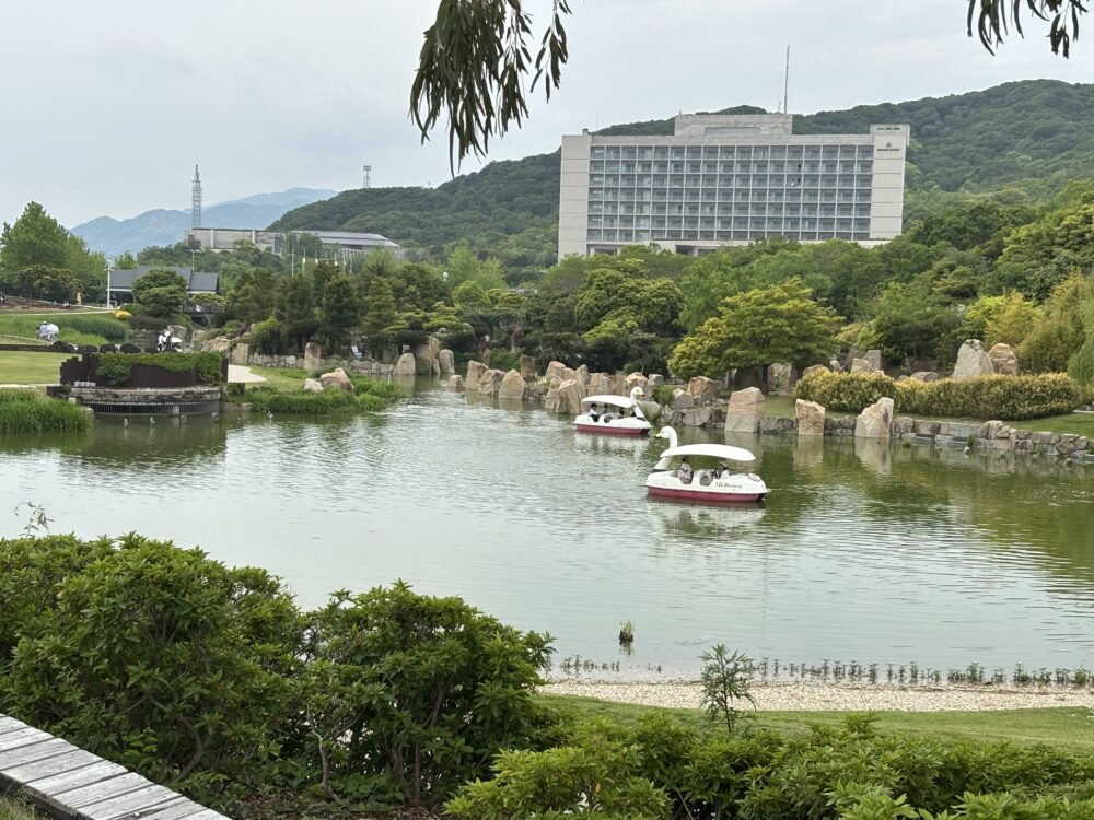 淡路島国営明石海峡公園スワンボート