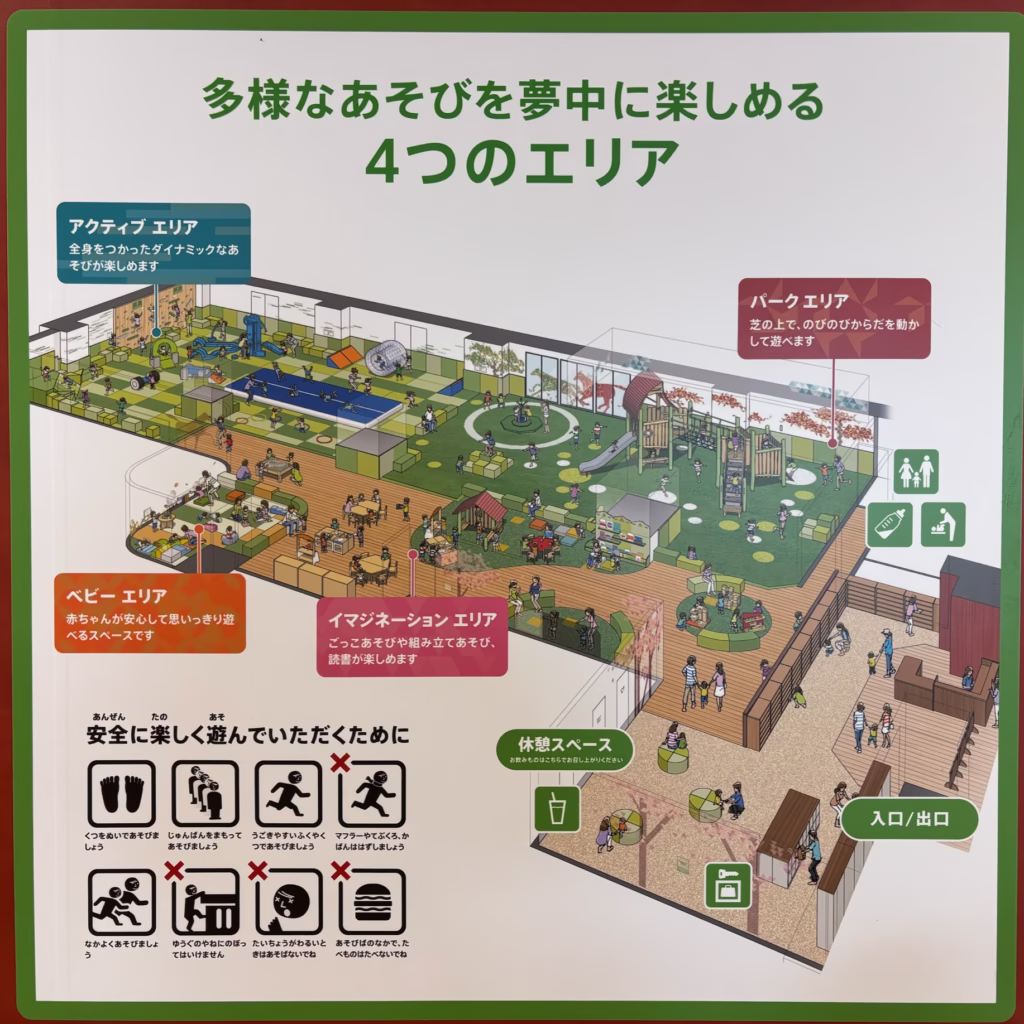 京都競馬場のパカラン内の案内板